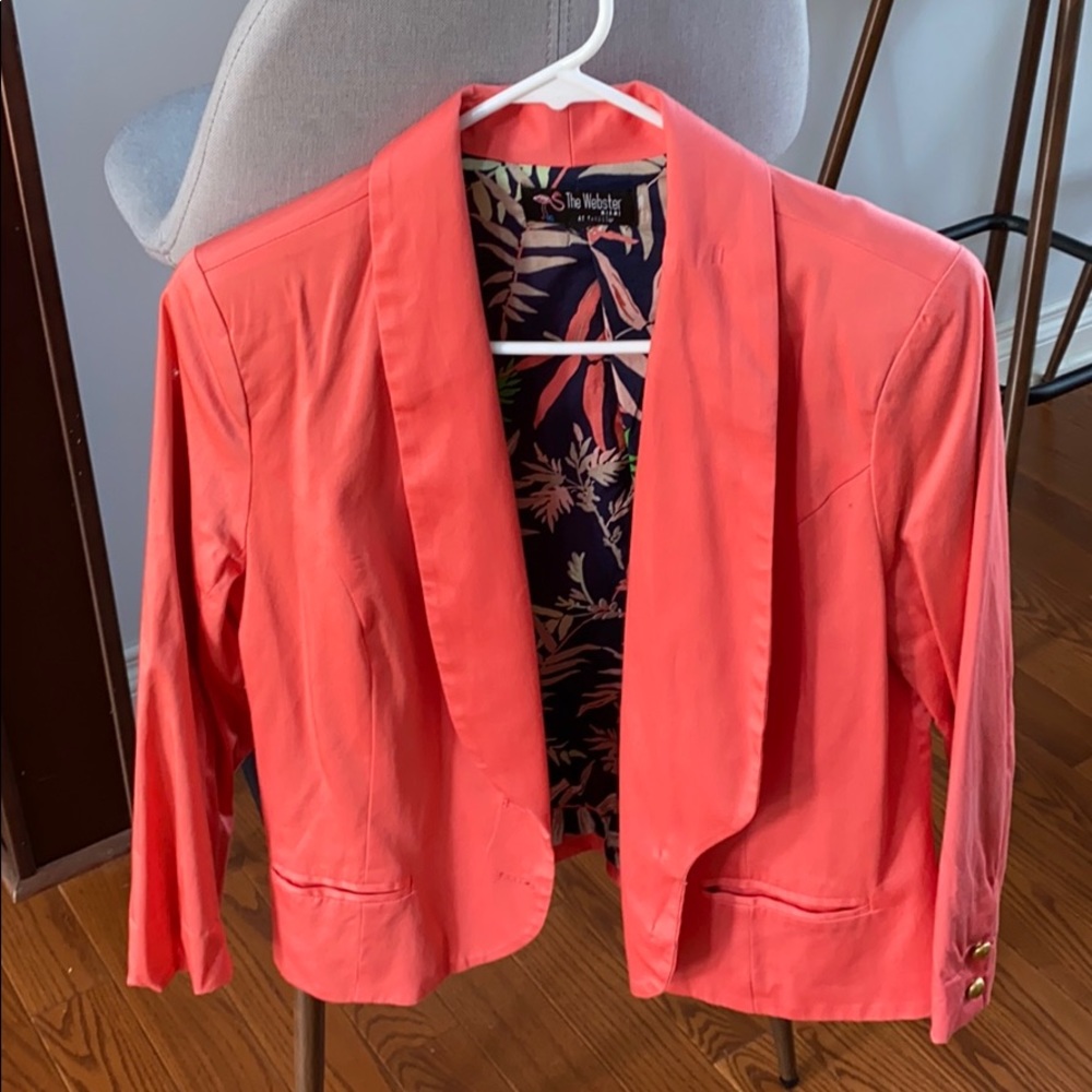 The Webster Pink/Salmon Blazer